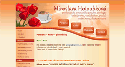 Desktop Screenshot of miroslavaholoubkova.cz